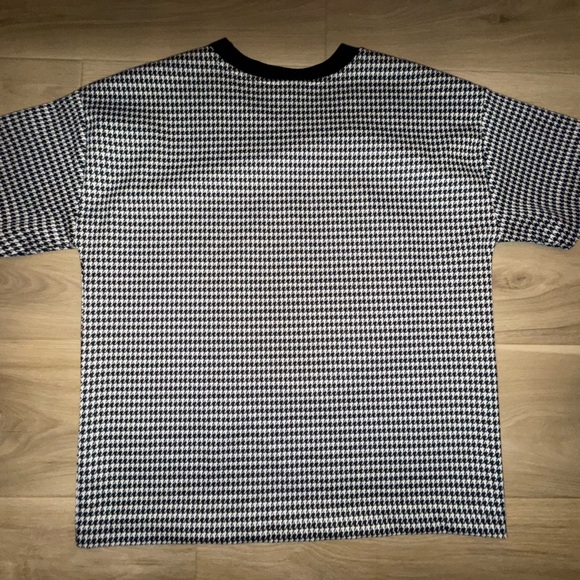 Ralph Lauren Houndstooth Double-Knit Jacquard Top - Picture 2 of 6